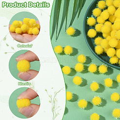 120шт. блестящий шарик-помпон из полипропиленового волокна&nbsp;FIND-SC0019-70A