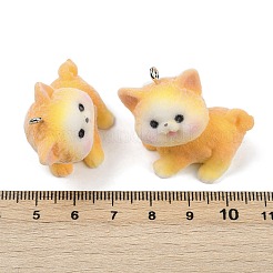 Кулоны из флокированной смолы&nbsp;FIND-A052-07A