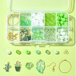 Наборы для изготовления сережек из акриловых бусин своими руками DIY-FS0006-67A