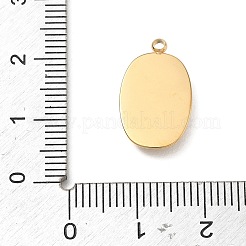 Bedruckte Anhänger aus Edelstahl 304&nbsp;SA-CBA6BE2-01G-01