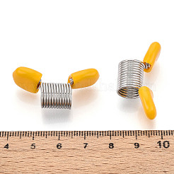 Железные мини-пружинные зажимы для бусин для изготовления бисерных украшений TOOL-T012-01A-01