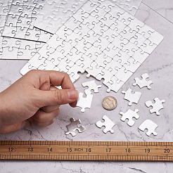 4 stücke 4 stil papier hitzepresse thermische transfer bastelpuzzle&nbsp;DIY-TA0003-58A