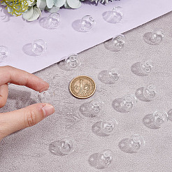 30 шт. бусины-шарики из дутого стекла ручной работы с двумя отверстиями GLAA-GO0001-12A