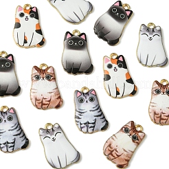 14шт 5 стиля подвески из сплава с эмалью&nbsp;ENAM-FS0001-95