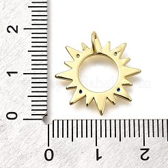 Латунные микро проложить кубического циркония подвески&nbsp;KK-Z093-02G