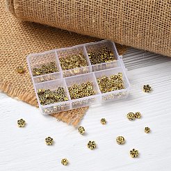 120шт 6 стиля бусины из сплава в тибетском стиле&nbsp;TIBEB-YW0001-30