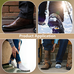 6 шт. полиэстеровые регулируемые резинки-зажимы для детских тапочек&nbsp;FIND-BC0014-60A