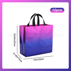 Нетканые многоразовые складные подарочные пакеты с ручкой ABAG-WH20011-01F