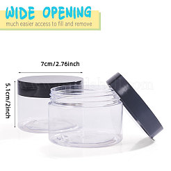 Contenitori di perline di plastica per animali domestici&nbsp;CON-WH0063-01A-120ml