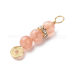 Природные смешанные подвески драгоценных камней PALLOY-JF01890