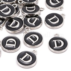 Charms aus platinierter Legierung&nbsp;X-ENAM-S118-02D-P