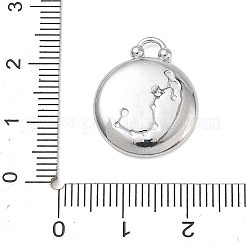 12 pendentif constellations en acier inoxydable 304&nbsp;STAS-F354-01P-08