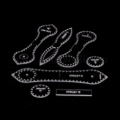 Акриловые шаблоны из кожи своими руками TOOL-L007-02