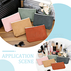 5 pochette cadeau en tissu avec fermeture éclair&nbsp;ABAG-WH0077-11A