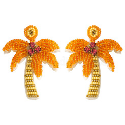 Пластиковые серьги-гвоздики в стиле бохо&nbsp;FS-WG67FDD-03