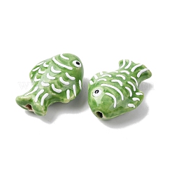 Фарфоровые бусины ручной работы&nbsp;PORC-K010-08K