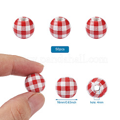 Натуральные деревянные бусы&nbsp;WOOD-TAC0010-05E