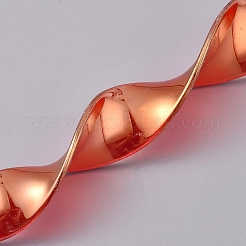 ПВХ пластиковая спираль светоотражающие птицы репеллент безопасности стержень&nbsp;AJEW-WH0021-53C