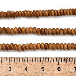 Натуральное дерево каменным кружевом бисер нитей G-L635-A19-4x2mm