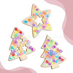 Decorazioni espositive in resina luminosa&nbsp;AJEW-WH0643-023