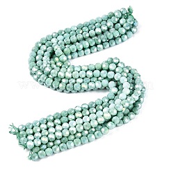 Fili di perle di vetro galvanizzate anti-ossidazione&nbsp;EGLA-ZX010-8mm-11