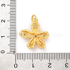 Латунные микро проложить кубического циркония подвески&nbsp;KK-U033-09G-01