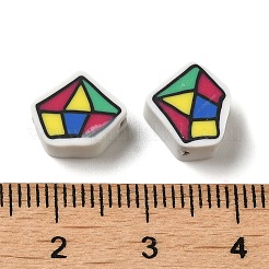 Бусины из полимерной глины  CLAY-Z001-09