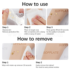 10 шт. переводные наклейки&nbsp;DIY-SP0003-65A-07