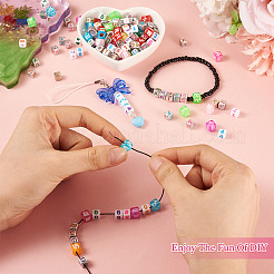 700шт 3 стиля непрозрачные акриловые бусины&nbsp;OACR-PJ0001-01A