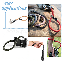 Ремешок для фотоаппарата из хлопка и искусственной кожи AJEW-WH0258-201