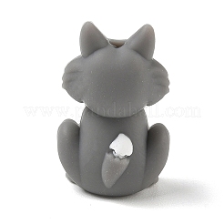 Perles en silicone à thème animal&nbsp;LS-SIL-E013-03I