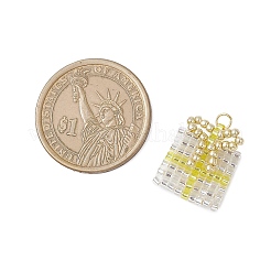 Подвески из стеклянного бисера в подарок на Рождество PALLOY-MZ00899-03