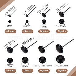 170 пара 8-х видов пластиковых глаз для валяния FIND-PH0018-46