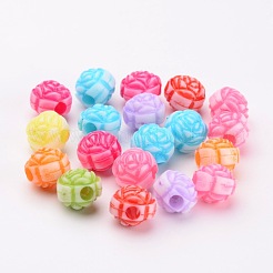 Акриловые бусины&nbsp;PAB2848Y