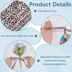 5 рулон 5 стилей 5 ярда полиэстеровых лент&nbsp;SRIB-FG0001-34