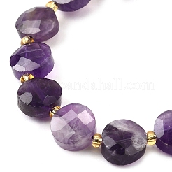 Природный аметист нитей бисера G-B094-A35-01
