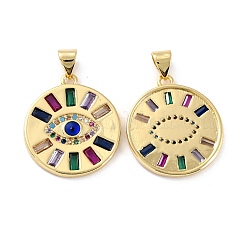 Латунные микро проложить кубического циркония подвески ZIRC-P092-033G-RS