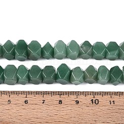 Естественный зеленый авантюрин бисер нитей G-N327-05-32