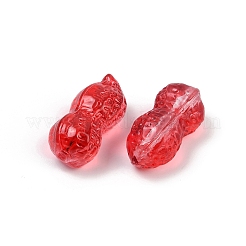 Прозрачные стеклянные бусины DGLA-E004-07A