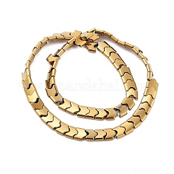 Chapelets de perles hématite synthétique sans magnétique&nbsp;G-P545-I01-01F