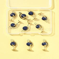 10шт подвески из эмалированного сплава с покрытием из светлого золота&nbsp;ENAM-FS0003-10