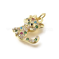 Латунные микро проложить кубического циркония подвески&nbsp;KK-Q066-34G