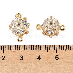 Латунные подвески из прозрачного кубического циркония&nbsp;KK-S531-15G