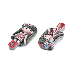 Непрозрачные кабошоны из смолы&nbsp;CRES-N018-047