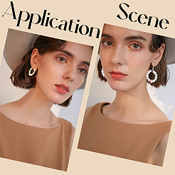 160 шт. 8 стильных латунных кольца-подвески для бокалов вина KK-SP0001-34