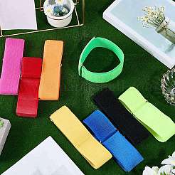 8 pieza de bandas elásticas de 8 colores&nbsp;AJEW-CN0005-89