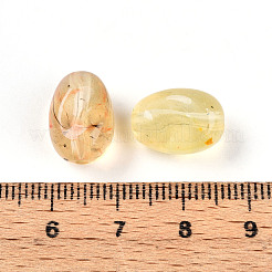 Прозрачные акриловые бусины TACR-T028-38G