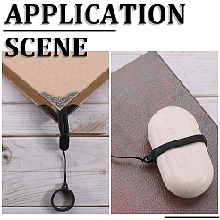 5 шт. 5-цветные полиэстеровые шейные ремни&nbsp;DIY-GF0008-11