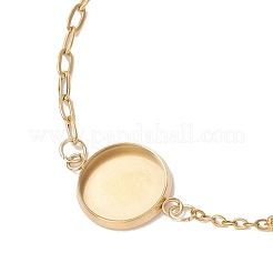 Изготовление браслета-скрепки из нержавеющей стали 304&nbsp;BJEW-JB13072-01