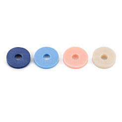 4 Farben handgemachte Fimo Perlen&nbsp;CLAY-N011-032-30